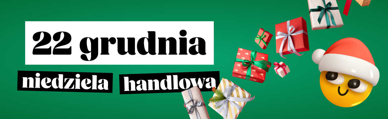 Niedziela handlowa 22.12