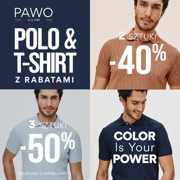 promocja pawo shirty polo