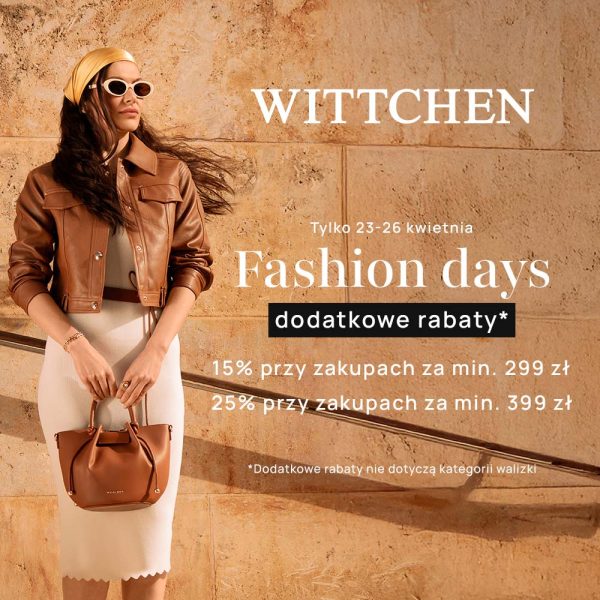 fashion days promocja wittchen