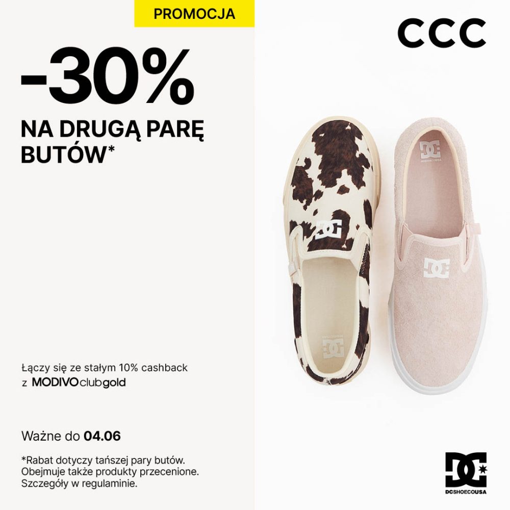 ccc promocja na drugą parę butów
