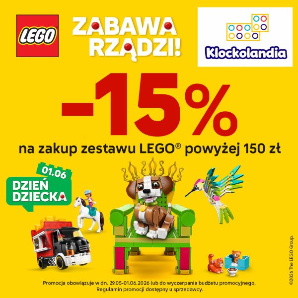 klockolandia promocja lego dzień dziecka