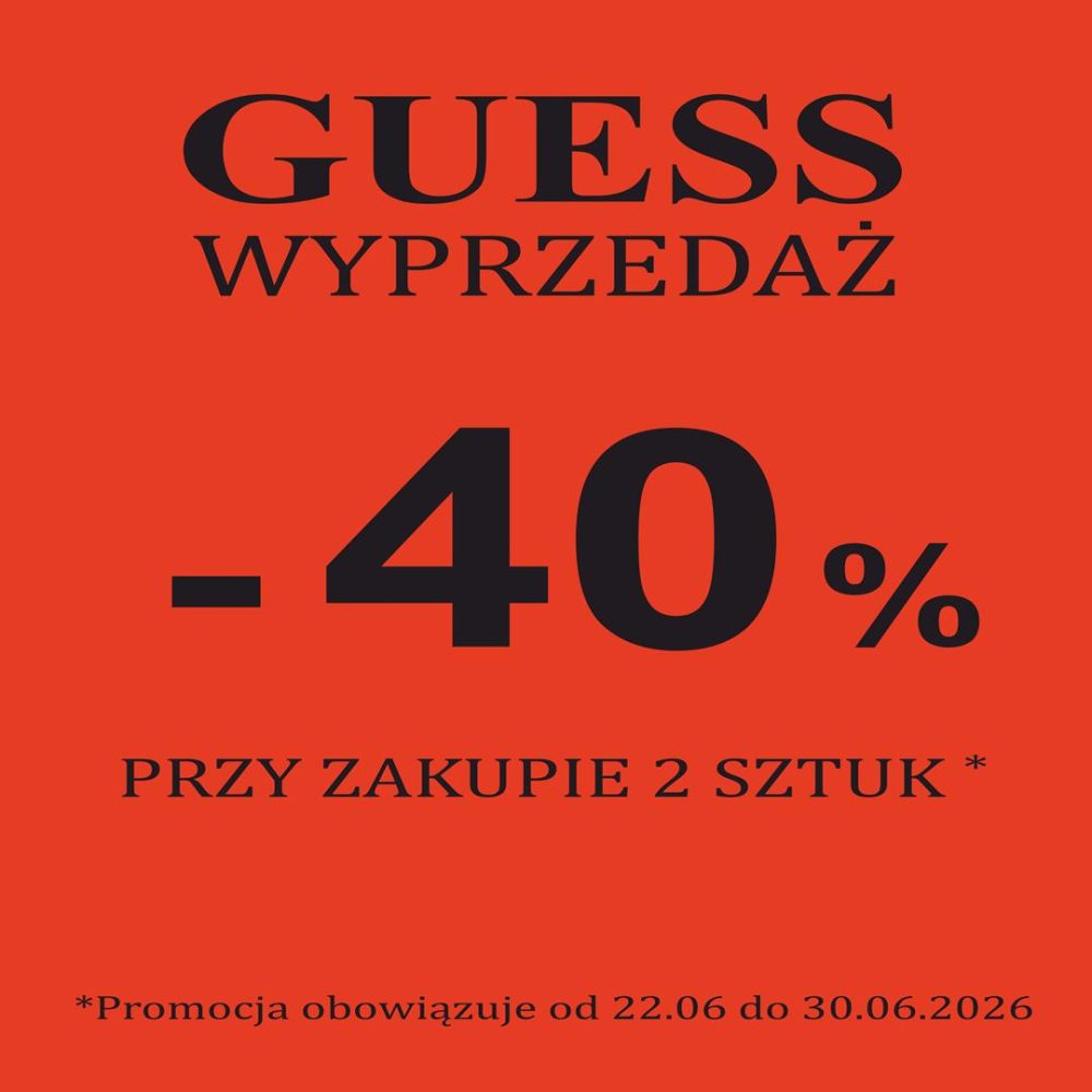 guess wyprzedaż wybrany asortyment