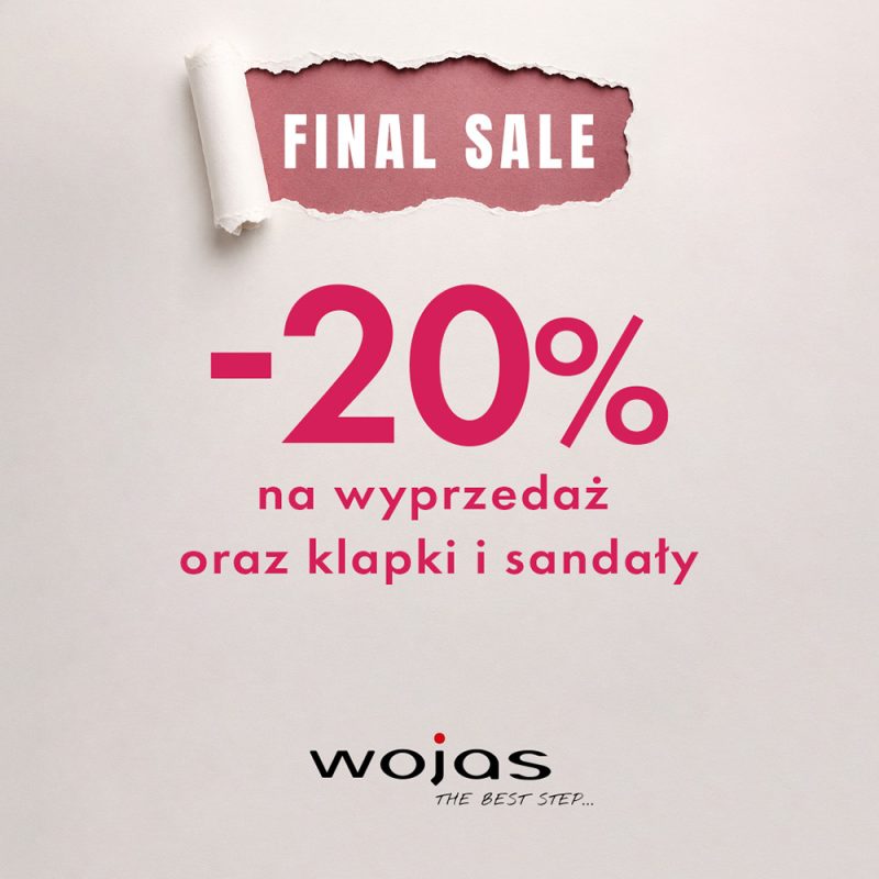 final sale wojas dodatkowa promocja galeria amber