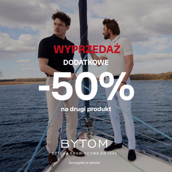 WYPRZEDAŻ dodatkowe -50% na drugi produkt Bytom Galeria Amber