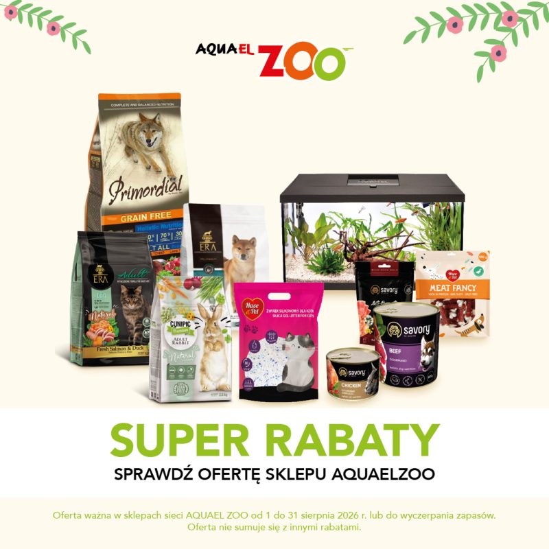 super rabaty promocje aquael zoo galeria amber