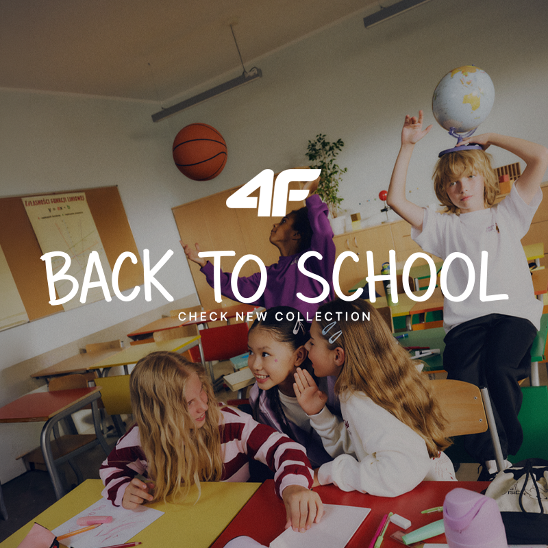 BACK TO SCHOOL 4f nowa kolekcja