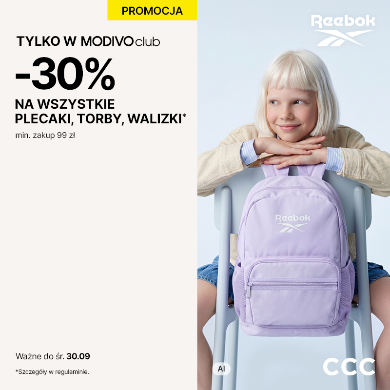 promocja CCC -30% na wszystkie plecaki, torby i walizki z MODIVOclub! galeria amver