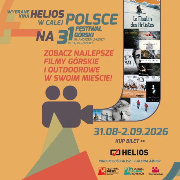 Festiwal Górski w kinie Helios w Kaliszu
