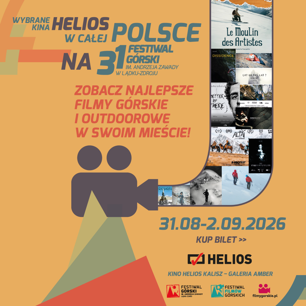 Festiwal Górski w kinie Helios w Kaliszu