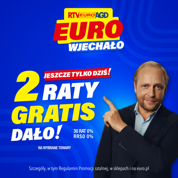 promocja 2 raty gratis rtv euro agd