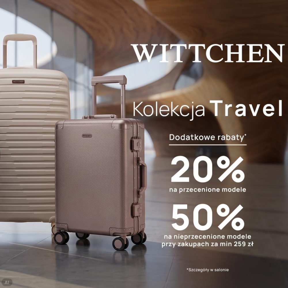 kolekcja travel dodatkowe rabaty wittchen
