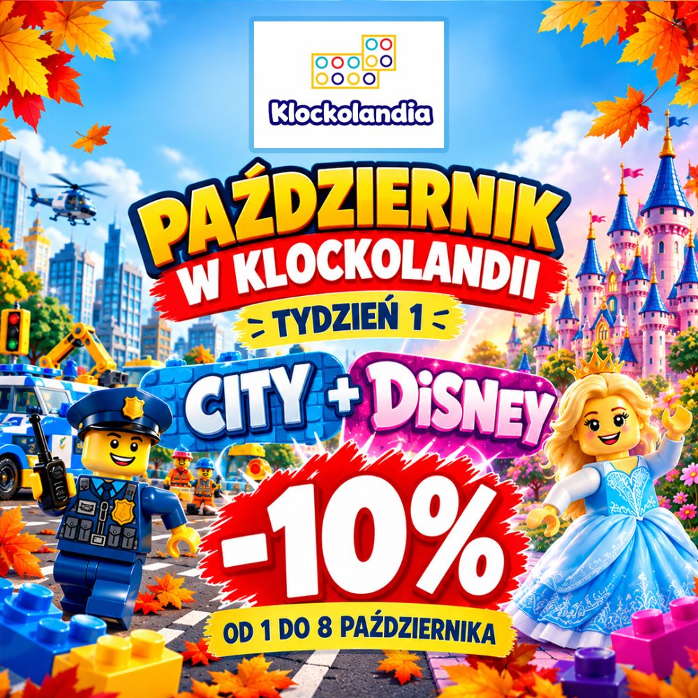Rozpoczynamy PAŹDZIERNIK W KLOCKOLANDII!
