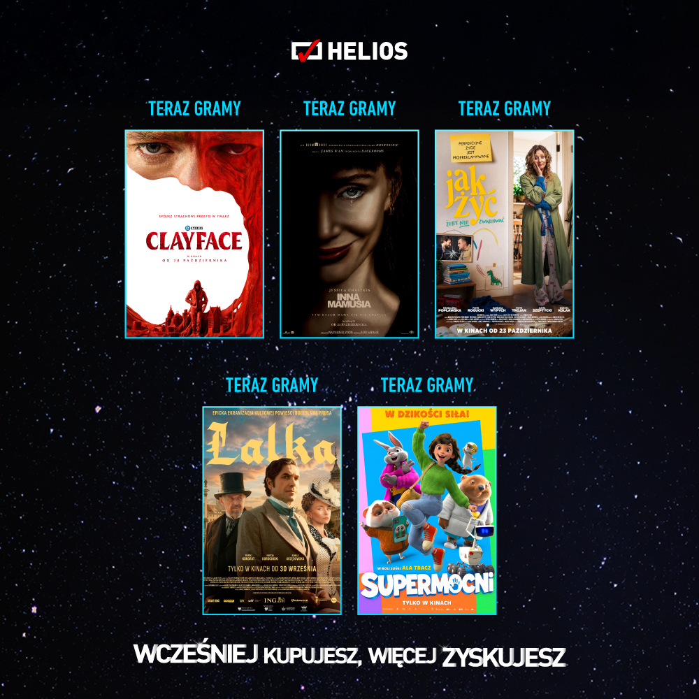 kino helios premiery repertuar październik kalisz