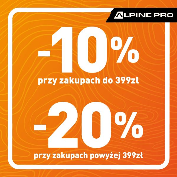 promocja WSZYSTKO -20% alpine pro